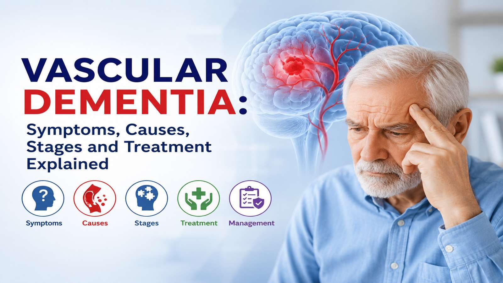 Vascular Dementia: Symptoms, Causes, Stages and Treatment Explained