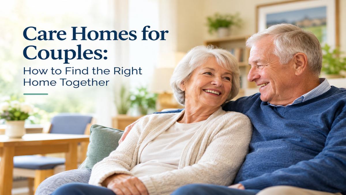 Care Homes for Couples: How to Find the Right Home Together